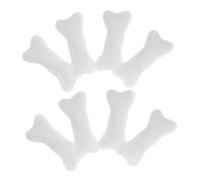 LRXIYODE 8pcs Halloween Bone Hair Clips Cute Plush Barrette for Women Teens Versatile Goth Headwear No Damage Hair Barrettes Unique Bone Shape for Costume and Everyday Use