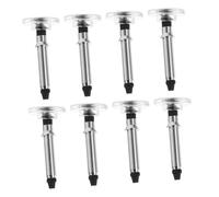 LRXIYODE 8pcs Precision Replaceable Disc Tips for Stylus Pens Durable Metal Construction with Antimistouch Suction Cup Design Compatibility for Touch Screens Tablets Phones and Laptops