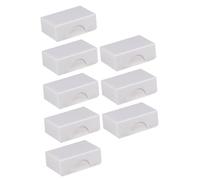 LRXIYODE 8pcs Rosin for Stringed Instruments Erhu Violin Cello Viola Low Dust Brown Set for Bowed Strings