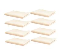 LRXIYODE 8pcs Saliva Wipes Newborn Face Towel Cotton Double-Layer Nursing Towels