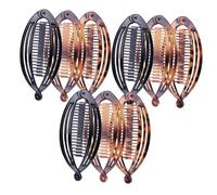 LRXIYODE 9pcs Banana Hair Clips for Women Fish-shaped Curly Hair Combs Strong Lightweight Plastic Resin Clamps Smooth Touch Accessories Suitable for Thick and Thin Styling