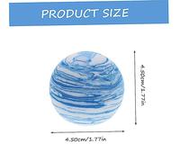 LRXIYODE 9Pcs EVA Foaming Balls Stress Relief Squeeze for Lightweight Bouncy Pressure Vent Balls for Indoor Play and Relaxation
