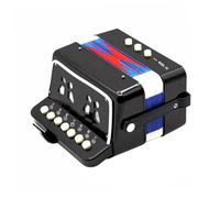 LRXIYODE Accordion Musical for Beginners Black Abs Educational Instrument for Interactive Music Practice Tool to Develop Patience and Creativity Birthday Preschoolers