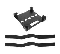 LRXIYODE Adjustable Aluminium Alloy Effects Pedal Board Organizer with Modular Design and Foldable Structure for Guitar Effects Pedals, for Musical Performance Setup and Studio Use