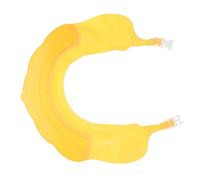 LRXIYODE Adjustable Hair Washing Shield Bath Hat for Ear Protection Yellow Crown Design