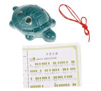 LRXIYODE Adorable Ocarina Flutes Beginners Ocarina Turtle Shape with Lanyard Accurate Tone Beautiful Natural Sounds Musical Instrument for Young People