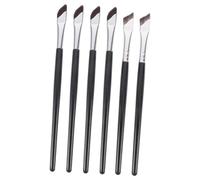 LRXIYODE Angled Eyeliner and Eyeshadow Brush for Precise Eye Makeup Soft and Gentle Makeup Tools for Eyebrow Eyeliner and Eye Shadow Application Suitable for Beginners and Professionals