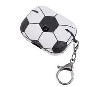 LRXIYODE Artificial Wireless Earphone Protective Case with Football Pattern Compatible for Airpods Impact Resistant Cover with Vivid Colors Protective Shell for Wireless