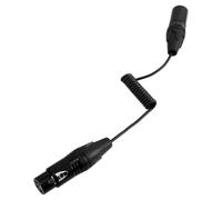 LRXIYODE Audio Microphone Cable Xlr Male to Female Pin Spring Braided Pure Copper Cord for Recording Microphone and Speaker Use