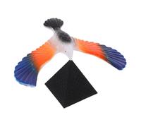 LRXIYODE Balancing Eagle with Pyramid Stand Abs Material Desktop Ornament for Family Bonding Retro Fun Educational Adults Office Home Decor