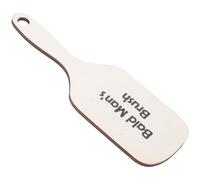 LRXIYODE Bald Man Joke Hairbrush Wooden Giant Wide Tooth Styling Comb Double Edge Open Comb Funny Grooming Prop for Men’s Hair Care and Prank Use