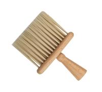 LRXIYODE Barber Neck Duster Brush Wooden Handle Hair Cleaning Tool with Soft Bristles for Professional Salon Home Use Ergonomic Grip for Gentle Hair Removal and Client Comfort