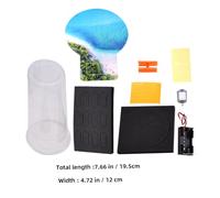 LRXIYODE Battery Operated Tornado Maker Educational Stem Kit for DIY Tornado Bottle Connector for Weather Science Learning and Creative Outdoor Play