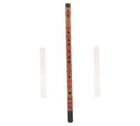 LRXIYODE Beginner Bamboo Flute D Key Traditional Chinese Musical Instrument Long Bamboo Flute with Membrane Suitable for Students and Folk Music Enthusiasts
