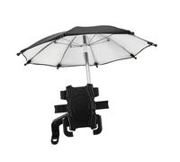 LRXIYODE Bike Phone Mount with Weatherproof Umbrella Secure Phone Holder for Motorcycle Electric Bicycle Scooter Navigation Lightweight Outdoor Riding Accessory