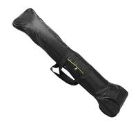 LRXIYODE Black Canvas Erhu Case with Padded Interior, Adjustable Shoulder Strap and Handheld Handle, Shockproof Storage Bag for Zhonghu, Jinghu, Banhu, and Qihu - Protective Chinese