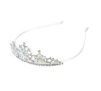LRXIYODE Boy Girl's Crown Headband Alloy Snowflake Hair Decor for Boys and Girls Party Crown Headwear for Christmas Hair Party Supplies