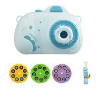LRXIYODE Boys and Girls Projector Camera Toy Music Creative Cartoon Design 1 Set 3 Film Slides for Educational Fun and Bedtime Stories Random Color