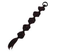 LRXIYODE Braided Ponytail Long Hair Extensions for Girls Bubble Braid Wig Faux Braided Headband Natural School Event Hair Accessories