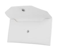 LRXIYODE Budget Envelope Wallet for Women Reusable Pu Money Envelope Budgeting Cash Wallet Minimalist Design for Events Weddings and Birthdays Cream Color