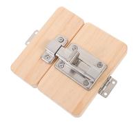 LRXIYODE Busy Board DIY Wooden Door Latch Accessory Sensory Activity Part for Fine Motor Skills Development Lightweight Portable Educational for Parent Interaction