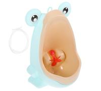 LRXIYODE Cartoon Frog Pee Trainer Urinal Potty for Boys with Strong Suction Cup PP Material Dynamic Windmill Multi-install Options Standing Wall-mounted Potty Training Aid in Random Color