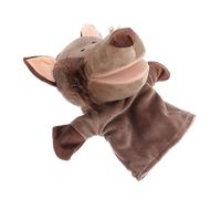 LRXIYODE Cartoon Wolf Plush Hand Puppet Interactive Storytelling Animal Glove Puppet for Improves Motor Skills Parent Bonding Soft Comfortable Plush Material