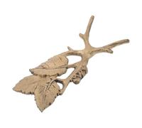 LRXIYODE Cast Remover Metal Sculpture Artistic Branch Ant Design Shoe Removal Tool for Indoor Entryway Living Room Office Smooth Surface Protects Shoes Functional Home Decor