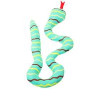LRXIYODE Cat Snake with Catnip Plush Interactive Chew for Cats | Light Green Snake Shape, Plush Build, Pull Exercise and Furniture Protection Random Color