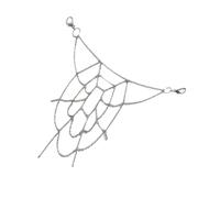 LRXIYODE Chain Pants Punk Jeans Metal Wallet Chain Lobster Clasp Keyring for Wallet Purse Clasp