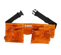 LRXIYODE Children's Garden Tool Waist and Girls Fanny Pack Light Yellow Leather Multi-Functional Sturdy Waist Pouch for Outdoor Gardening Activities