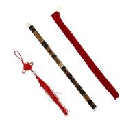 LRXIYODE Chinese Style Bamboo Flute for Beginners Portable Antique-style Instrument with Chinese Knot Suitable for Adults Timbre and Polished Finger Gift for Students and Early Music