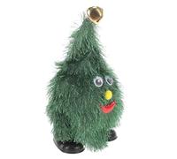 LRXIYODE Christmas Tree Electric Sing Christmas Tree Description Decorate Small Dancing Cardboard Cloth