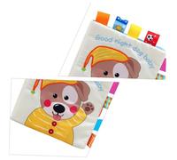 LRXIYODE Cloth Book Soft Educational Plaything for Boy Girl Portable Early Learning Puzzle Fabric Book for Interaction and Habit Development