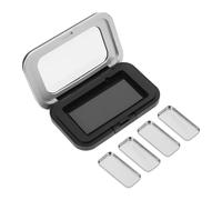 LRXIYODE Compact Empty Eyeshadow Container Refillable Magnetic Makeup Case for Diy Eyeshadow Stylish Portable Organizer for Travel and Social Gatherings Makeup Lovers