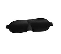 LRXIYODE Contoured Eye Adjustable Sleep for Travel Naps and Work Lightweight and Breathable Design Comfortable Eye Cover for Total Darkness Black