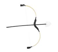 LRXIYODE Cosplay Bow and Arrow Set Primitive Decoration Prop for Halloween Costume Durable and Compact Decorative for Role Playing Events and Stage Performances