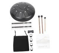 LRXIYODE Creative Steel Tongue Drum Handpan Percussion Instrument with Mallet for Beginners and Adults Music Enlightenment and Unique Melody Playing