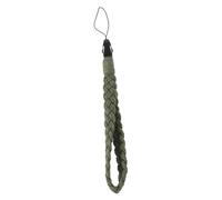LRXIYODE Cute Kawaii Phone Charm Strap Handwoven Cotton Rope Phone Lanyard for Backpack Keys Unique Decoration for Accessories Versatile Deep Green Design