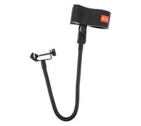 LRXIYODE Desk Mic Clip Stand with 360 Degree Multiangle Adjustment and Large Spring Clip, Foldable Metal and Plastic Microphone Holder Clamp for Podcasting and Online Lessons