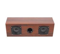 LRXIYODE Desk Speaker Computer Speaker with USB Power and 3.5mm AUX Input, Retro Style, Warm and Inviting Aesthetic, for Cafes