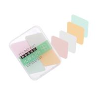 LRXIYODE Diamond Shape Makeup Sponge 4pcs Wet and Dry Use Powder Puff Facial Cosmetic Puff for Foundation and Blush Application, Soft Beauty Accessory Suitable for Skin Types