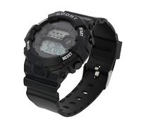 LRXIYODE Digital Electronic Watch with Luminous Display for Students Multifunction Sports Timepiece Black Durable and Practical Teens