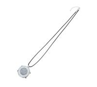 LRXIYODE Digital Necklace Watch Portable Hanging Electronic Pocket Alarm Watch for Women Travel Use with Adjustable Chain