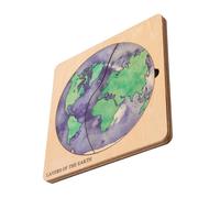 LRXIYODE DIY Earth Structure Puzzle Kit for Educational Geography Model for Spatial Learning and Early Cognitive Development for Individual Group Play and Decoration