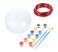 LRXIYODE DIY Foam Globe Kit for Earth Model Arts and Crafts for School Science Projects and Hand-painted Planet Decoration