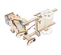 LRXIYODE DIY Robot Building Kit Educational Science Experiment for Self Assembly Puller Robot Stem Project Enhances Hands Skills and Imagination Development