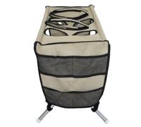 LRXIYODE Dog Grooming Hammock Quick Setup Adjustable with Foldable Stainless Steel Stand Pet Sling Bed for Nail Trimming and Bathing for Puppies and Kittens in Apartments or Professional