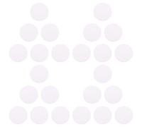 LRXIYODE Double-Sided Adhesive Dots Strong Sticky Foam Material 100pcs White Foam for Candle Wick Fixing Designed for DIY Candle Making