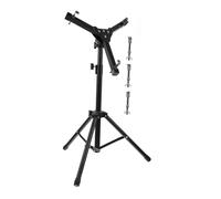 LRXIYODE Drum Alloy with Rack Indoor Leg Spacing Holder for Wide with Super Snare, Stable and Adjustable Stand Enhanced Bearing Capacity Black Sturdy Practice